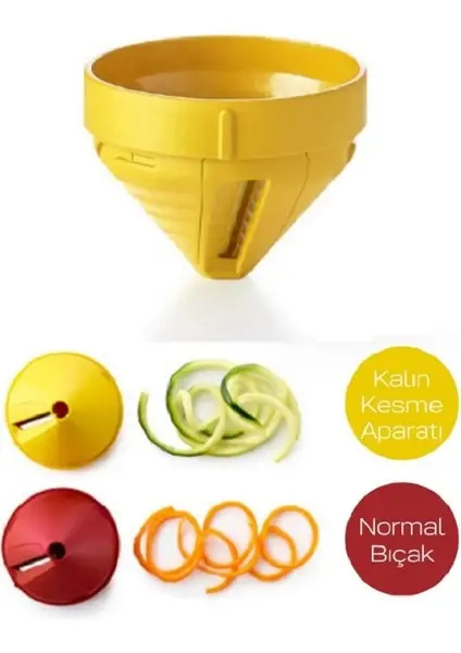 Tupperware Sebze Spirali Kalın Kesme Aparatı